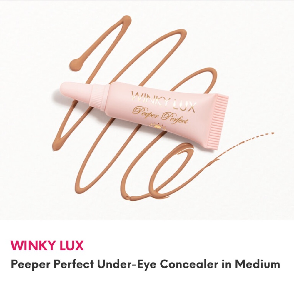 NWT Ipsy Winky Lux Peeper Perfect Under-eye Concealer Med